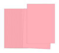 PATIKIL Light Pink Print Copy Paper, 100 Sheets 11.7x8.3 A4 19lb/70gsm Double Sided Colorful Print Paper Bulk Sheet DIY Craft Art Projects Supplies for Printer Origami