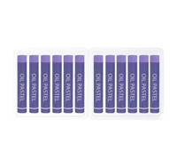 PATIKIL Light Purple Oil Pastels, 12Pcs Soft Oil Crayons Creamy Pastels Stick Art Supplies for Art Painting Drawing Blending Graffiti for Artists Beginners