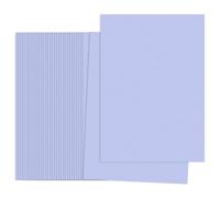 PATIKIL Light Purple Print Copy Paper, 100 Sheets 8.3x5.9 A5 19lb/70gsm Double Sided Colorful Print Paper Bulk Sheet DIY Craft Art Projects Supplies for Printer Origami