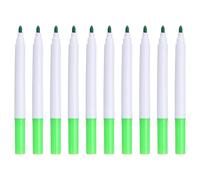 PATIKIL Liquid Chalk Markers, 10 Pcs Chalk Board Dry Wet Erase Pens Fine Tip Washable Window Marker Pens for Blackboard Home Kitchen Fridge Calendar Whiteboard Clear Glass, Grass Green