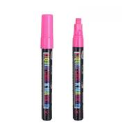 PATIKIL Liquid Chalk Markers, 2Pcs Whiteboard Markers with 7mm Wide Tips Erase Chalk Pens Big Chalkboard Water-Based for Planning Whiteboard, LED Note Board, Blackboard, Mirror, Pink