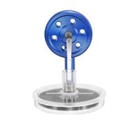 PATIKIL Low Temperature Stirling Engine, Heat Engine Model Steam Motor Metal Education Physics Science Demonstration Toy for Desktop Gift Friends, Navy Blue