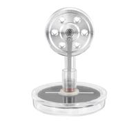PATIKIL Low Temperature Stirling Engine, Heat Engine Model Steam Motor Metal Education Physics Science Demonstration Toy for Desktop Gift Friends, Silver