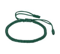 PATIKIL Lucky Handmade Braided Rope String Bracelet, Round Adjustable Prayer Protection Bracelet for Women Anniversary Family Jewelry Gifts, Olive Green