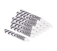 PATIKIL Lumber Marking Crayons, 4"x0.55" White, 18Pack | Hex Wax Tire Marker Crayons