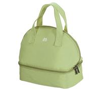 PATIKIL Lunch Box for Women/Men, Insulated Cooler Lunch Bag Thermal Tote Bag Reusable Lunch Container 9.1x6.3x9.8 Inch for Work Picnic Outdoor, Light Green