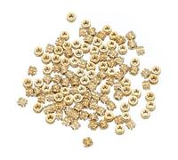 PATIKIL M1 Threaded Inserts M1x1.5x2mm, 120 Pcs Brass Heat Set Insert Female Threaded Inserts Metric Knurled Nuts Embedment Nut for Plastic and 3D Printing Components, Gold