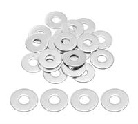 PATIKIL M10 304 Stainless Steel Flat Washer, 20 Pcs 10mm ID 30mm OD 1.5mm Thick Metric Washers Metal Sealing Gasket Ring for Screws Bolts Factories Home Outdoor Projects