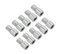 PATIKIL M10 to M8 Reducing Screw, 10 Pack 20mm Long External Thread Adapter Reducer Convert Joint Hardware Double Male Thread Bolts