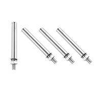 PATIKIL M10 x 120mm Expansion Bolts, 4Pcs 304 Stainless Steel Expansion Screw Bolts Sleeve Anchoring Fastener for Wall Concrete Brick Wall Drywall Air Conditioner, Silver