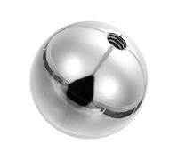 PATIKIL M10x50mm Ball Nuts Knob, 1pcs 304 Stainless Steel Round Solid Blind Hole Decorative Screw Cap Cover Machinery Handle Hardware