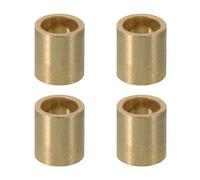 PATIKIL M12 Brass Spacers, 4 Pcs Metal Spacer Brass 12mm ID x 16mm OD x 20mm L Brass Spacers Screw Standoff for 1/2 Inch or M12 Screw