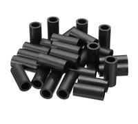 PATIKIL M12 Round Electrical Outlet ABS Spacers Washer, 30 Pcs 12.2mm ID, 18mm OD, 40mm Length Without Threaded,Switch and Receptacle Spacers Hardware for M12 Screws