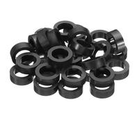 PATIKIL M12 Round Electrical Outlet ABS Spacers Washer, 30 Pcs 12.2mm ID, 18mm OD, 8mm Length Without Threaded,Switch and Receptacle Spacers Hardware for M12 Screws