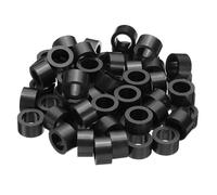 PATIKIL M12 Round Electrical Outlet ABS Spacers Washer, 60 Pcs 12.2mm ID, 18mm OD, 12mm Length Without Threaded,Switch and Receptacle Spacers Hardware for M12 Screws