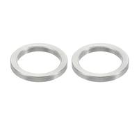 PATIKIL M12 Stainless Steel Spacers, 2 Pcs Metal Spacer Stainless Steel 12.2mm ID x 16mm OD x 2mm L Spacers Screw Standoff for 1/2" or M12 Screw