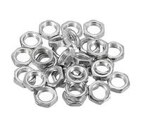 PATIKIL M12 x 1.5 Steel Hex Nuts, 20 Pack Metric Thread Zinc Plated Finished Hardware Nuts Screw Bolt Fasteners 5mm Height