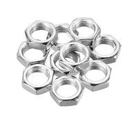 PATIKIL M14 x 1.5 Steel Hex Nuts, 10 Pack Metric Thread Zinc Plated Finished Hardware Nuts Screw Bolt Fasteners 7mm Height
