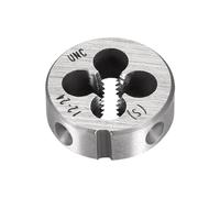 PATIKIL M14 x 1mm Round Threading Die, Metric Right Hand Alloy Steel Machine Thread, Non-Adjustable Repair Screw Cutting Tool for Mild Steel, Copper, Aluminum