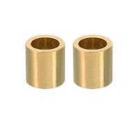 PATIKIL M18 Brass Spacers, 2 Pcs Metal Spacer Brass 18mm ID x 25mm OD x 25mm L Brass Spacers Screw Standoff for 5/7 Inch or M18 Screw