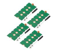PATIKIL M2 NVME SSD Extended Adapter Card Transfer 2230 2242 2260 2280, 4Pcs M.2 Extension Adapter Change to Long Size with Screwdrivers for Home Office Internet Cafes, Green