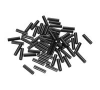 PATIKIL M3 Black ABS ID 3.2mm,OD 7mm,Length 25mm, Nylon Round Spacer Washers, 120Pcs Plastic Standoff Rubber Nut Unthreaded for M3 Screws Electrical Outlet Switch Receptacle