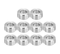PATIKIL M3 Stainless Steel Spacers, 12Pcs Metal Spacer 3mm ID x 6mm OD x 3mm L Screw Standoff for 1/8" or M3 Screw