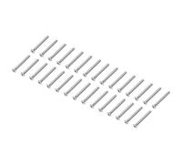 PATIKIL M3 x 30 mm Flat Head Socket Cap Screws, 50 Pack 304 Stainless Steel 18-8 Machine Screws Flat Countersunk Bolts Hex Socket Drive Full Thread Grade 6.8