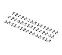 PATIKIL M3 x 6 mm Flat Head Socket Cap Screws, 100 Pack 304 Stainless Steel 18-8 Machine Screws Flat Countersunk Bolts Hex Socket Drive Full Thread Grade 6.8