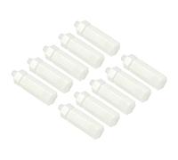 PATIKIL M3x15+6mm Male Female Standoff, 100Pcs Nylon Screws Hex Spacer with 100Pcs Nut for PCB, Motherboard, Computer Case, Circuit Board, Electronic