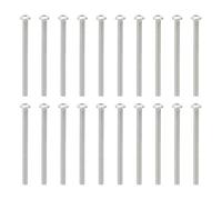 PATIKIL M4-0.7x60mm Button Head Socket Cap Screws, 20 Pcs 304 Stainless Steel 18-8 Hex Socket Cap Screw Bolts Allen Hex Drive Full Machine Thread