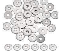 PATIKIL M4 x 16mm Metal Screw Washers Set, 36Pcs 304 Stainless Steel Flat Washers for Screws Bolts Factories Home Outdoor Projects