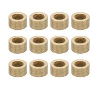 PATIKIL M5 Brass Spacers, 12 Pcs Metal Spacer Brass 5mm ID x 8mm OD x 4mm L Brass Spacers Screw Standoff for 1/5 Inch or M5 Screw