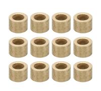 PATIKIL M5 Brass Spacers, 12 Pcs Metal Spacer Brass 5mm ID x 8mm OD x 6mm L Brass Spacers Screw Standoff for 1/5 Inch or M5 Screw