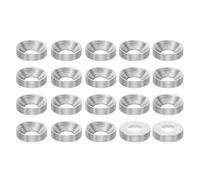 PATIKIL M5 Finish Countersunk Washer, 20pcs 12mm Dia. 3mm Tall Solid 304 Stainless Steel CNC Finish Cup Washer Flat Screw Head Gasket for Construction