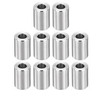 PATIKIL M6 Stainless Steel Spacers, 12Pcs Metal Spacer 6mm ID x 12mm OD x 18mm L Screw Standoff for 1/4" or M6 Screw