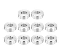 PATIKIL M6 Stainless Steel Spacers, 12Pcs Metal Spacer 6mm ID x 14mm OD x 5mm L Screw Standoff for 1/4" or M6 Screw