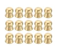 PATIKIL M6x10x12mm Cap Nut, 15 Pack Acorn Nut Screw Knob Cap Insert Bolt Cover Female Thread Knurled Decorative Hardware Fittings Lamp Light Fixtures