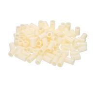 PATIKIL M8 Round Spacer Washer Set, 50 Pcs 8.2mm ID, 12mm OD, 18mm Length Plastic Standoff for M8 Screws