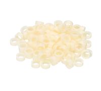 PATIKIL M8 Round Spacer Washer Set, 50 Pcs 8.2mm ID, 12mm OD, 5mm Length Plastic Standoff for M8 Screws