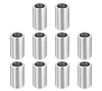PATIKIL M8 Stainless Steel Spacers, 12Pcs Metal Spacer 8mm ID x 12mm OD x 22mm L Screw Standoff for 5/16" or M8 Screw