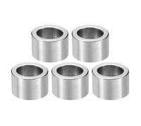 PATIKIL M8 Stainless Steel Spacers, 5Pcs Metal Spacer Stainless Steel 8.2mm ID x 12mm OD x 8mm L Stainless Steel Spacer Screw Standoff for 5/16" or M8 Screw