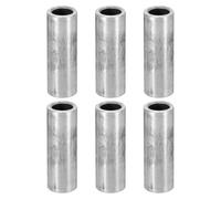 PATIKIL M8 Steel Spacers, 6 Pcs Metal Spacers Steel 8.2mm ID x 12mm OD x 35mm L Carbon Steel Spacer Screw Standoff Round for 5/16in or M8 Screw Bolts