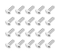 PATIKIL M8 x 20 Hammer Head Bolt t Screw, 20 Pcs t Slot Drop in Bolt Hammer Head Bolts for 2020 Series China Standard Aluminum Profile