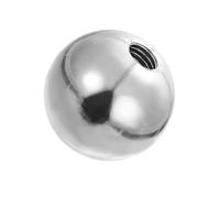 PATIKIL M8x35mm Ball Nuts Knob, 1pcs 304 Stainless Steel Round Solid Blind Hole Decorative Screw Cap Cover Machinery Handle Hardware