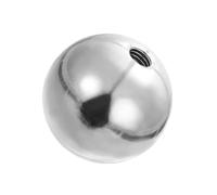 PATIKIL M8x38mm Ball Nuts Knob, 1pcs 304 Stainless Steel Round Solid Blind Hole Decorative Screw Cap Cover Machinery Handle Hardware