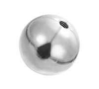 PATIKIL M8x45mm Ball Nuts Knob, 1pcs 304 Stainless Steel Round Solid Blind Hole Decorative Screw Cap Cover Machinery Handle Hardware