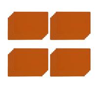 PATIKIL Magnetic Name Tag 4.72x3.15Inch, 20 Pcs Dry Erase Magnet Labels Waterproof Reusable Strips for Classroom Office Refrigerator Home whiteboard, Orange