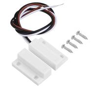 PATIKIL Magnetic Reed Switch, 1 Set Normally Open Closed NC NO Wired Surface-Mounted Door Window Contact Switch