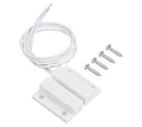 PATIKIL Magnetic Reed Switch, 1 Set Normally Open NO Wired Surface-Mounted Door Window Contact Switch